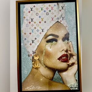 Custom Oliver gal luxury art piece